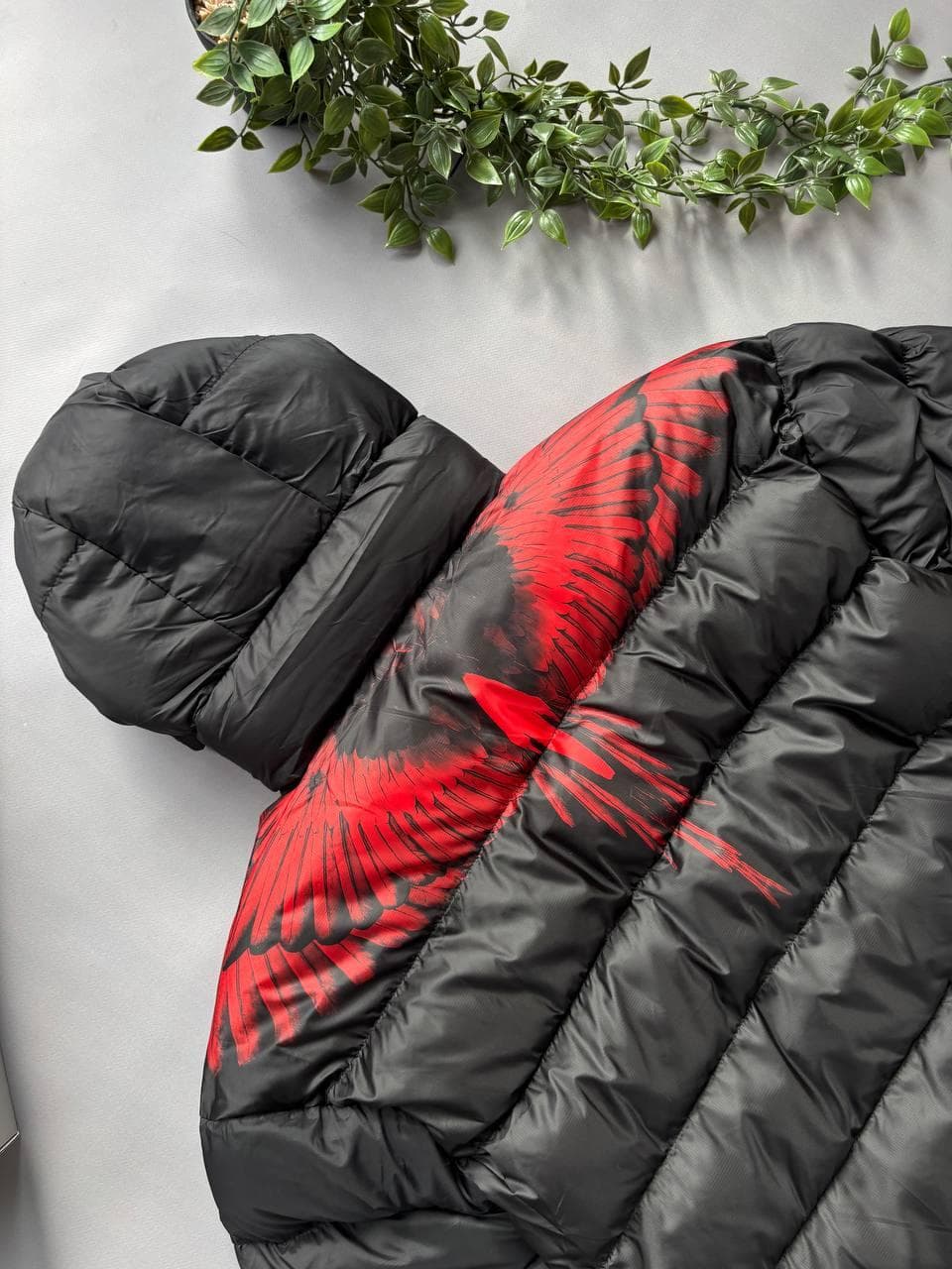 Marcelo Burlon Puffer jacket Red, photo 3