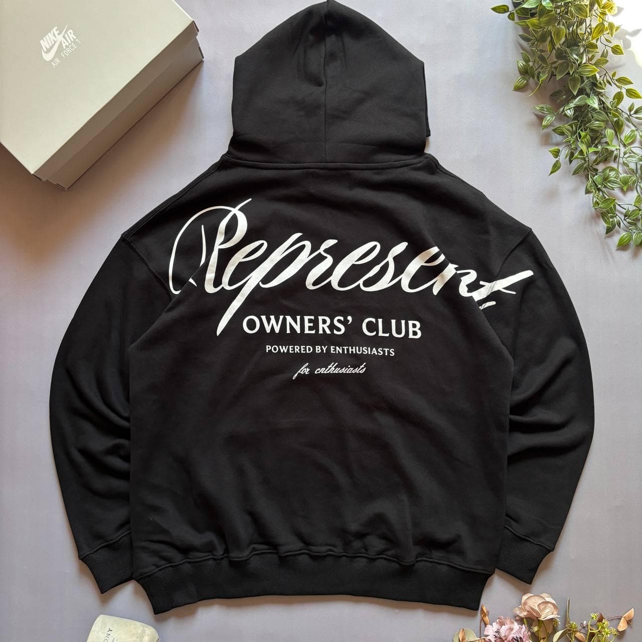 Represent Hoodie Чорне