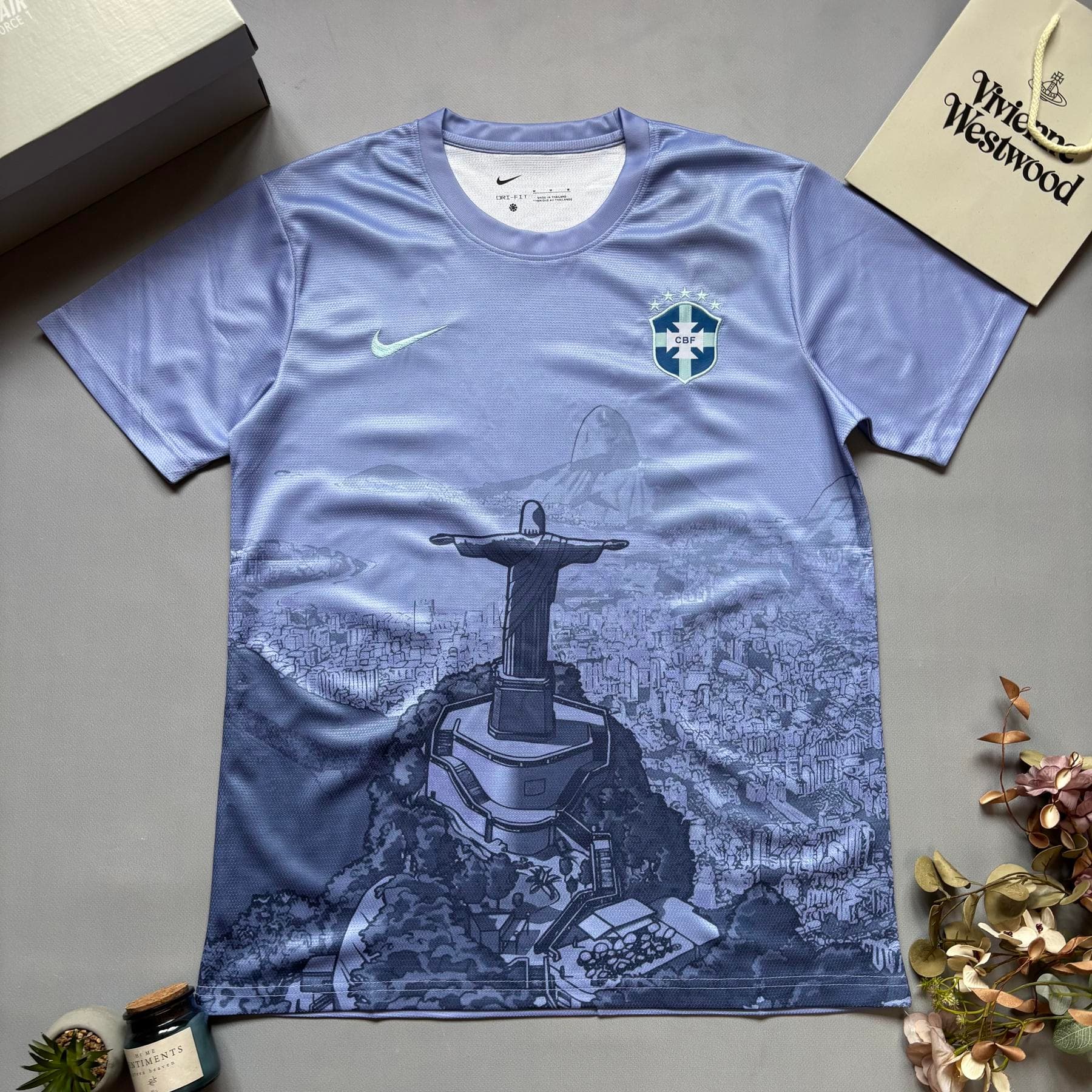 T-shirt Nike Brazil Blue