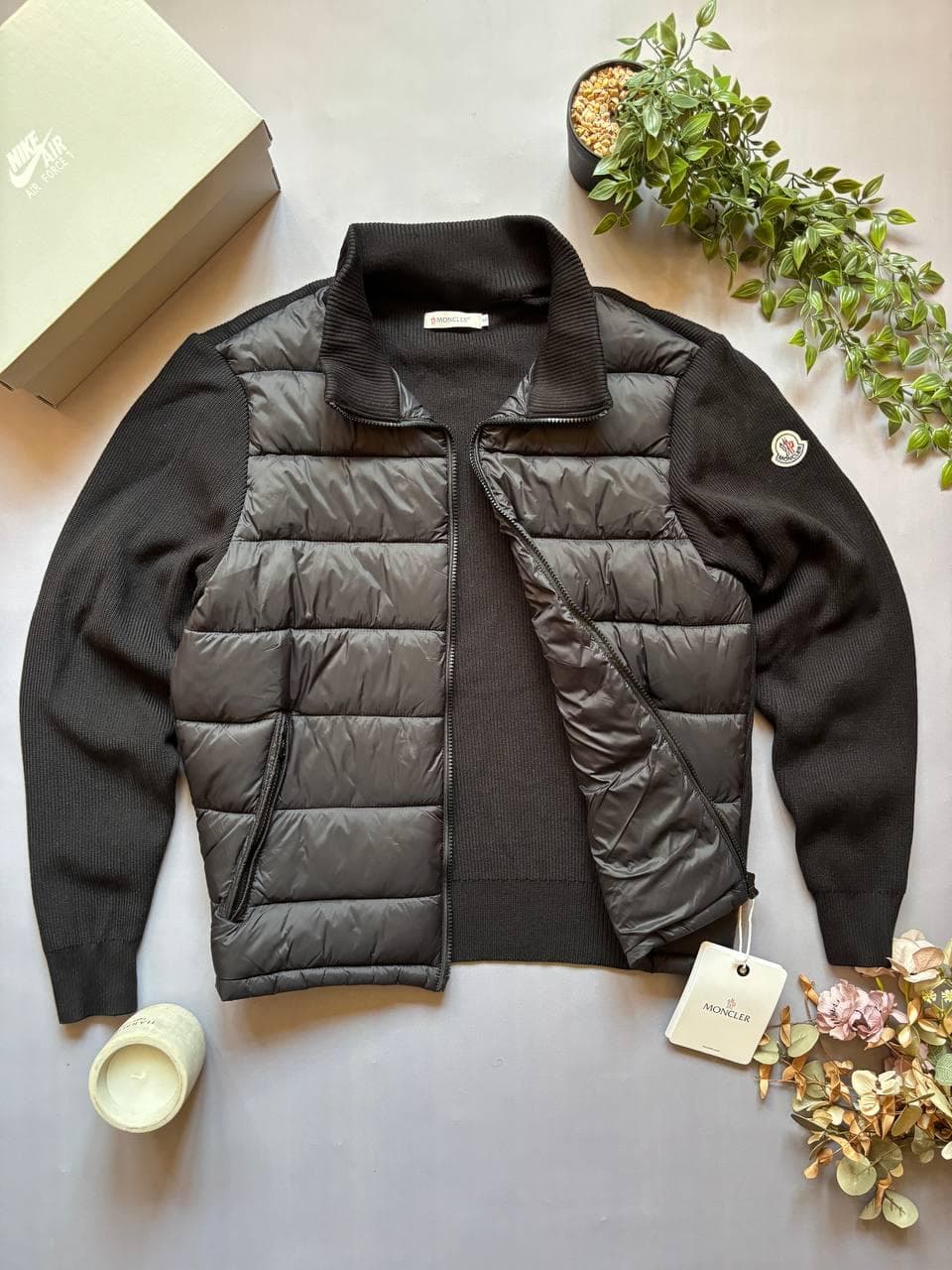 Moncler Jacket Cardigan Black, photo 3