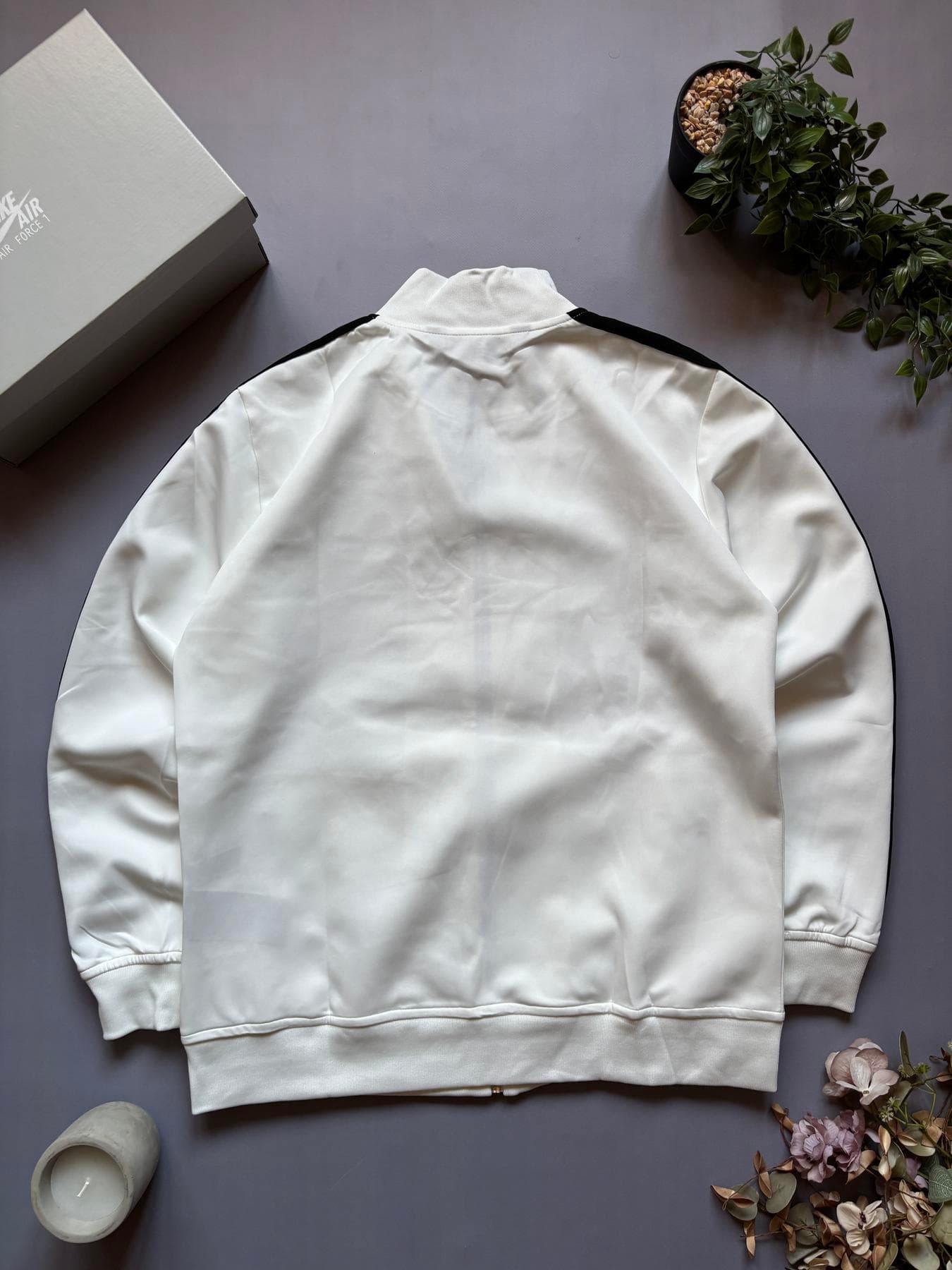 Palm Angels Zip hoodie White, photo 2