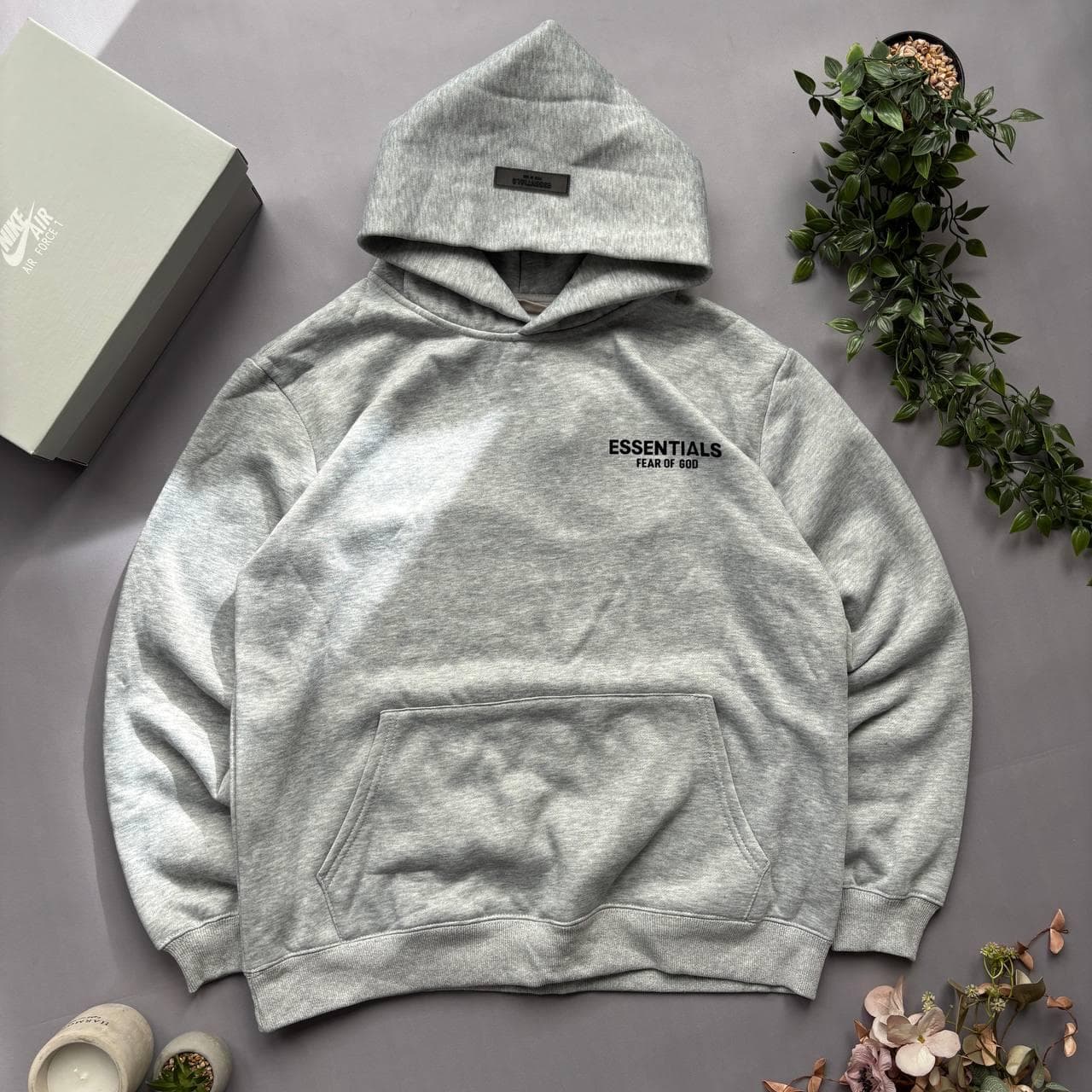 Essentials Hoodie Сіре