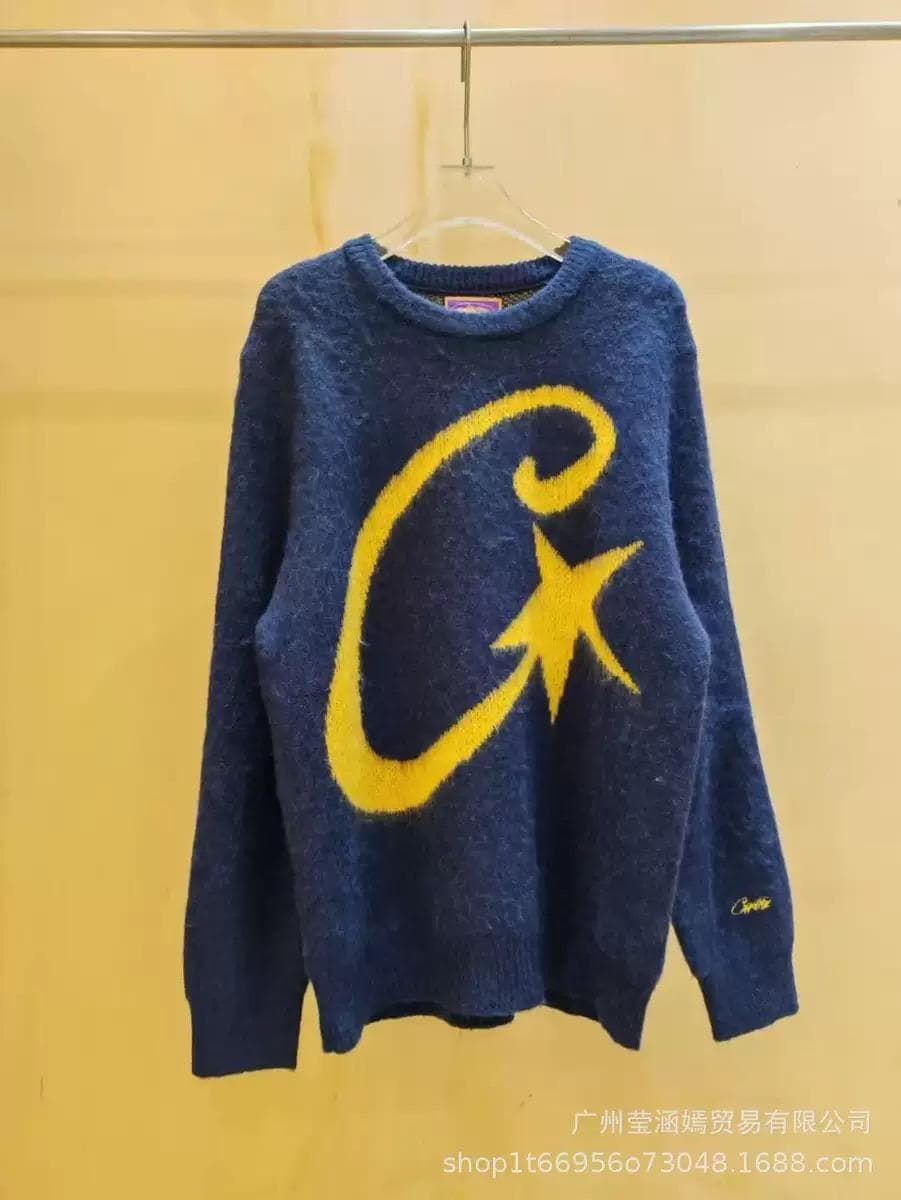Corteiz Sweater Blue