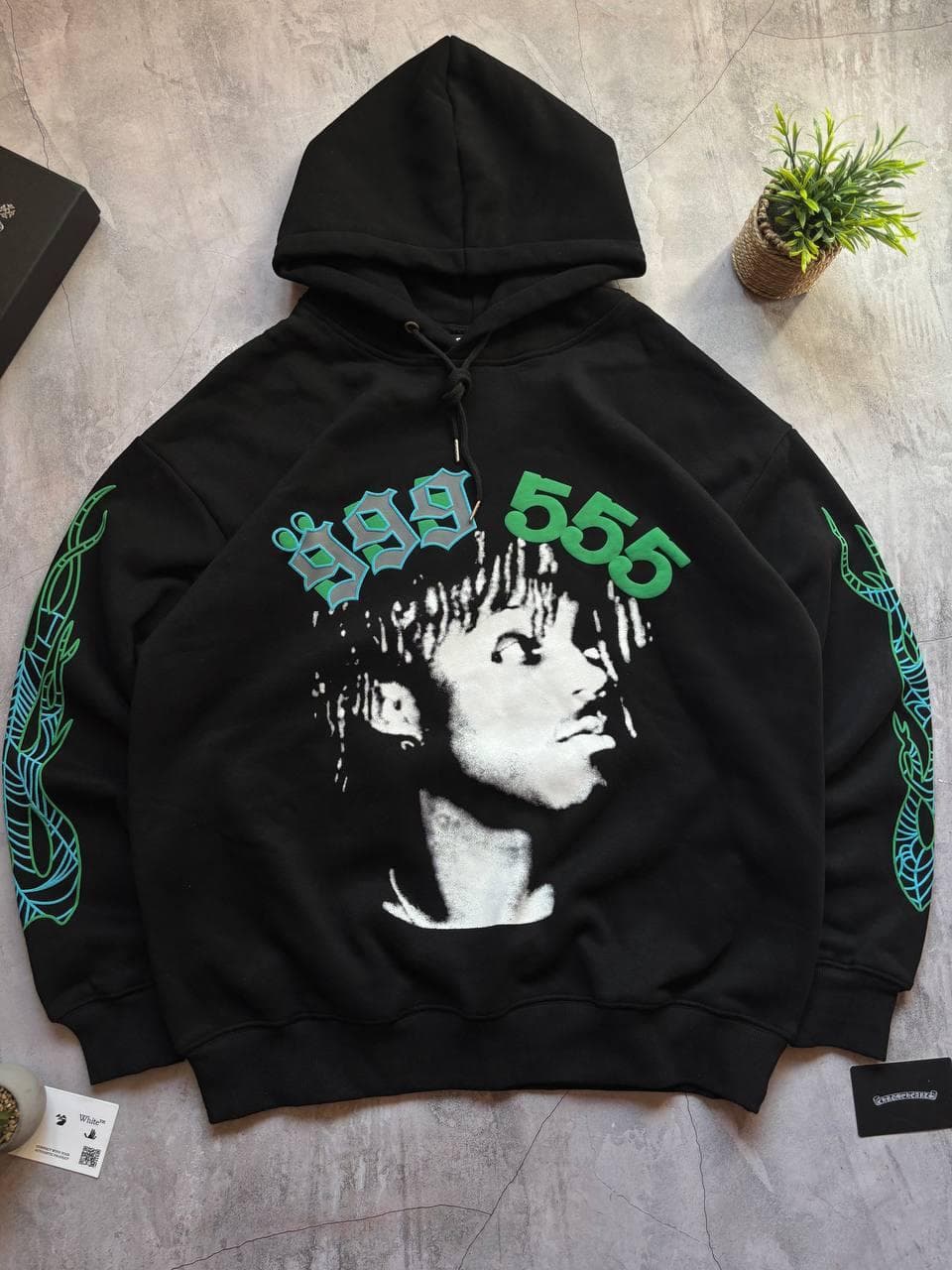 SP5DER x Juice Wrld Hoodie