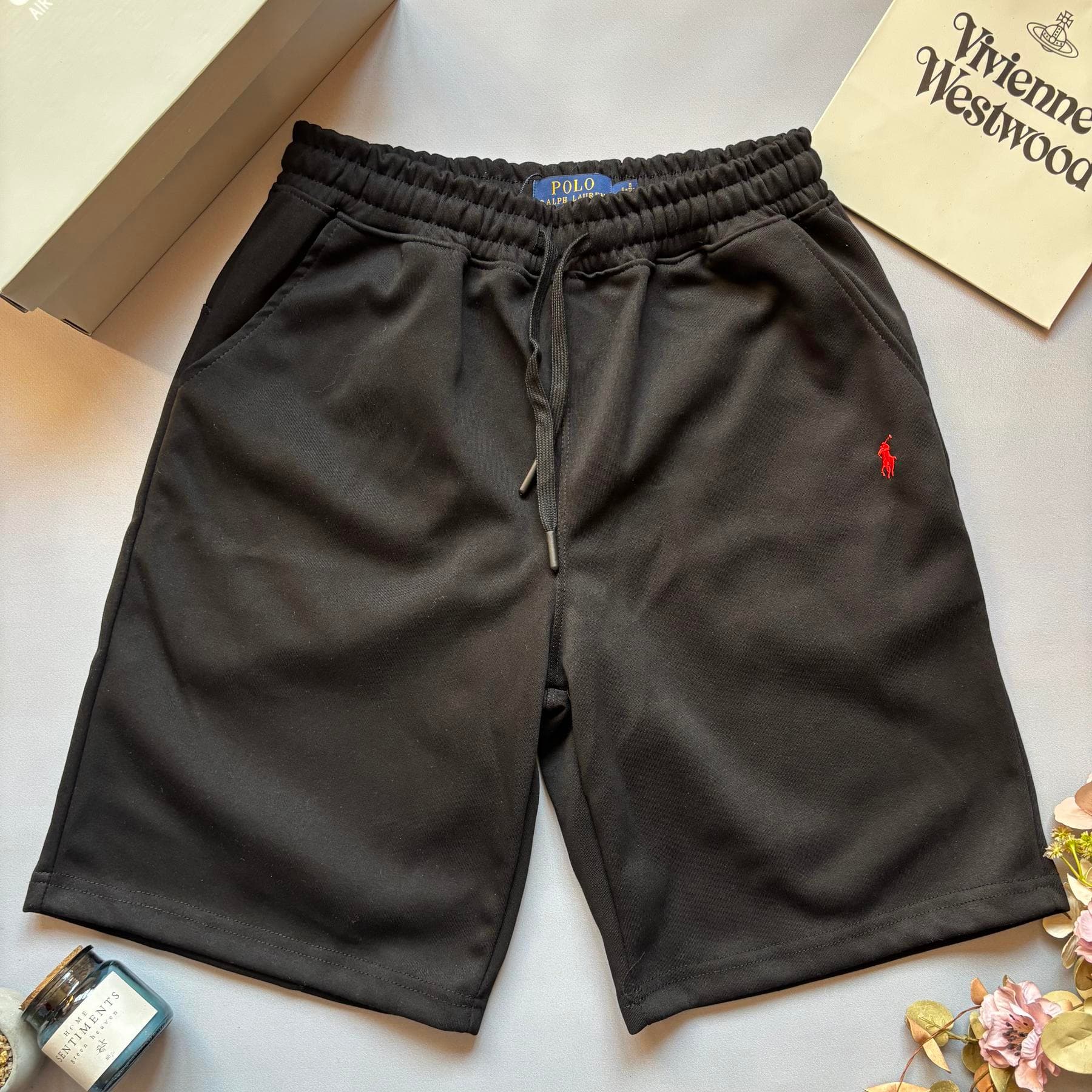 Polo Shorts Black