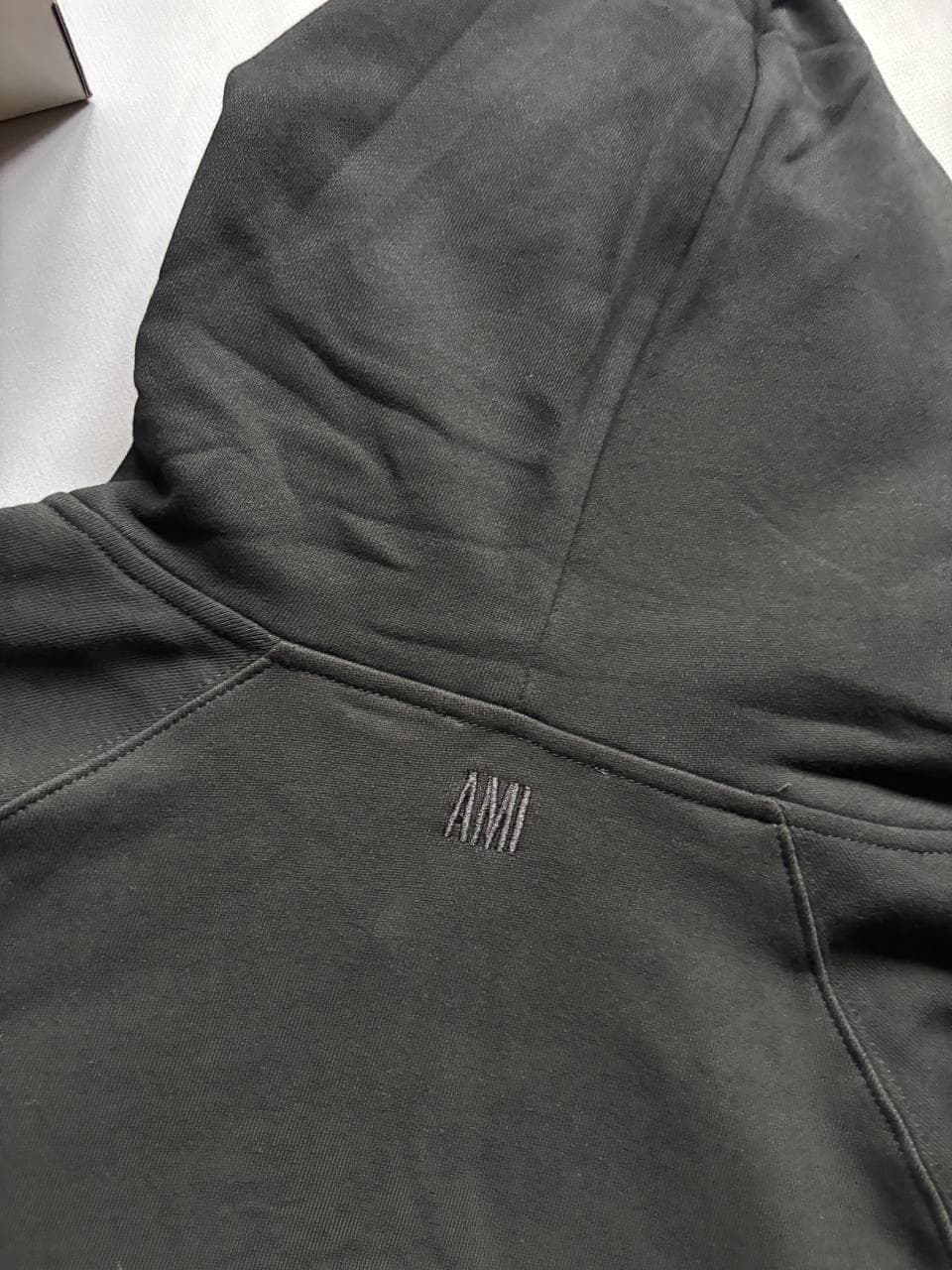 AMI Zip hoodie Black, photo 4