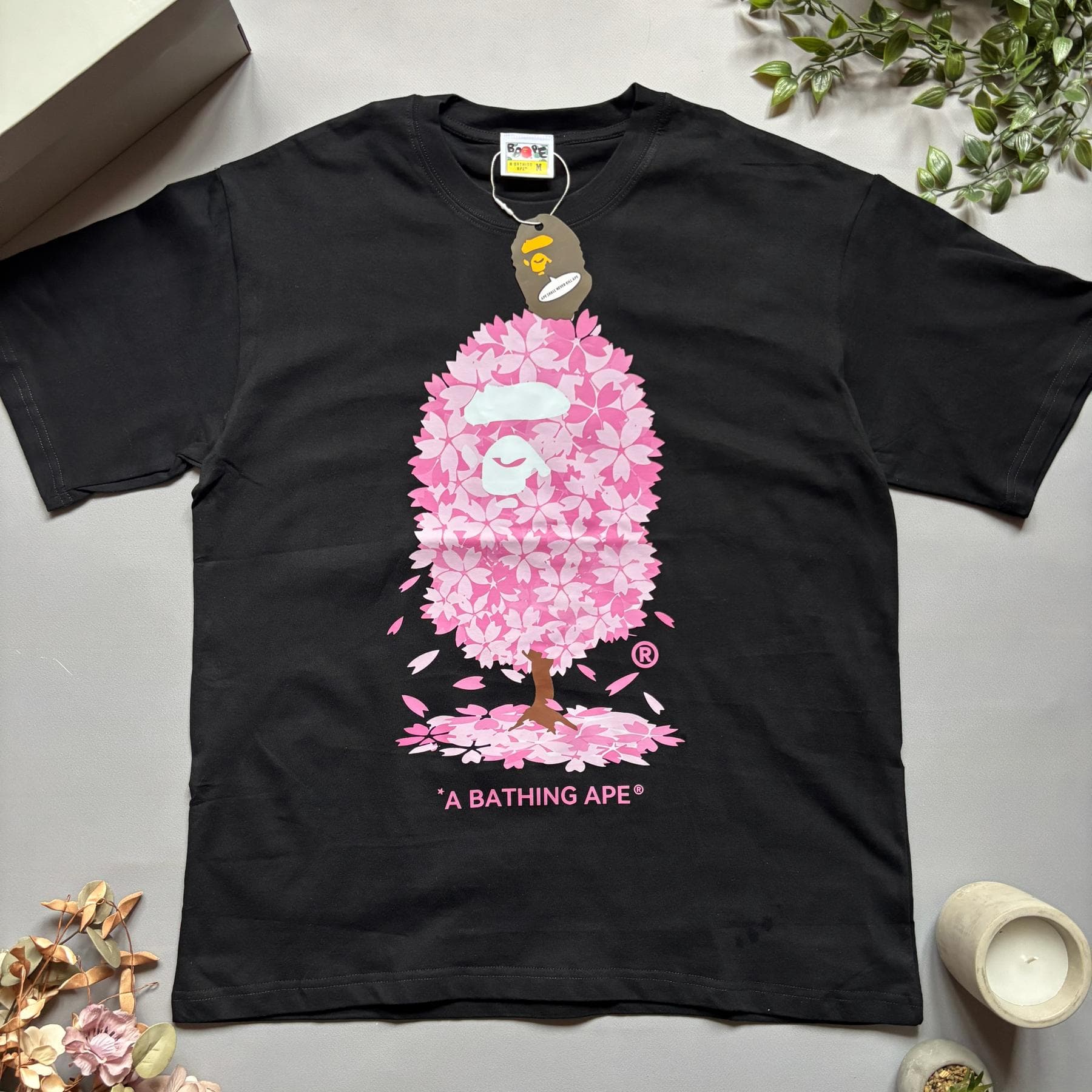 T-shirt Bape Sakura Black