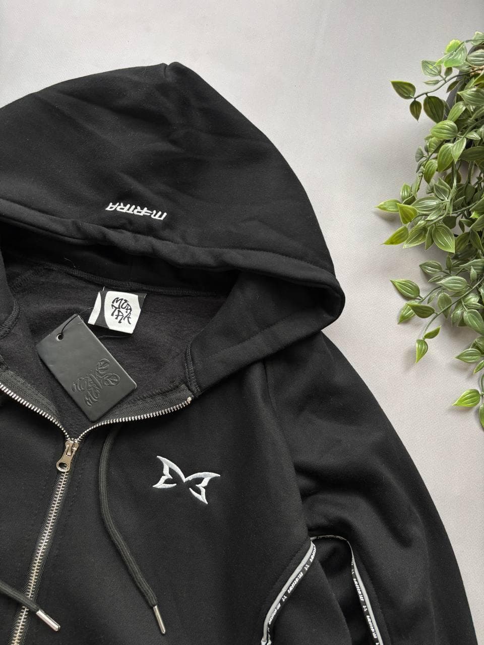 Mertra Zip hoodie Black, photo 3