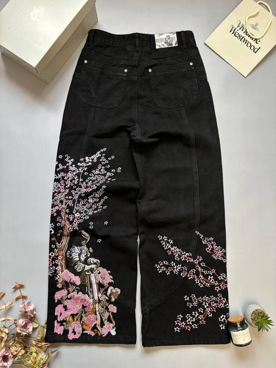 Jeans Vescartes with лицарем Black