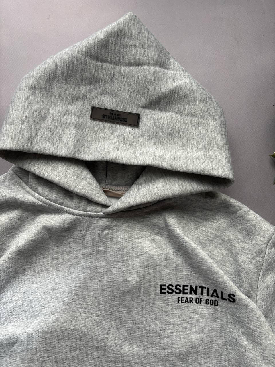 Essentials Hoodie Сіре, photo 3