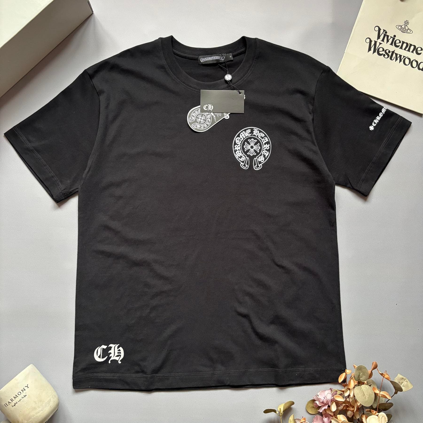 Chrome Hearts Футболка Чорна