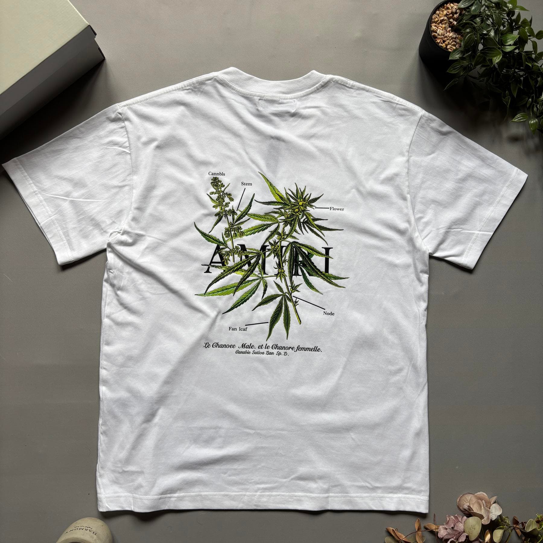 Amiri Flowers T-shirt White