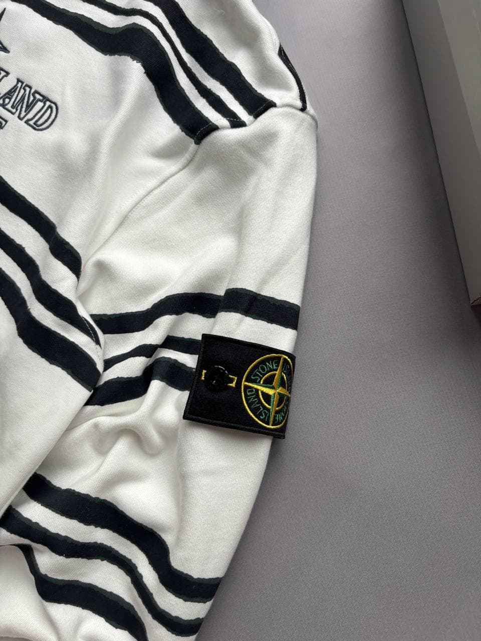 Stone Island x Supreme Hoodie Біле, photo 3