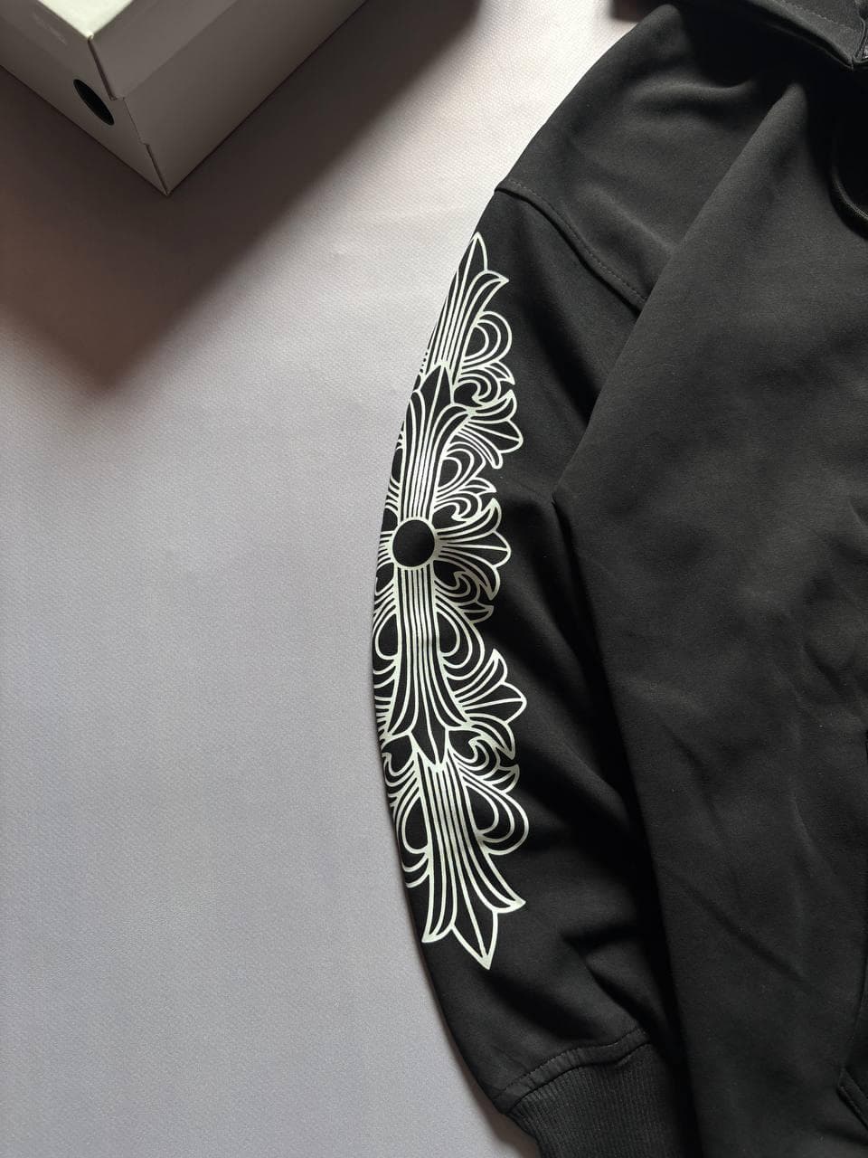 Chrome Hearts Zip Hoodie Black, photo 3