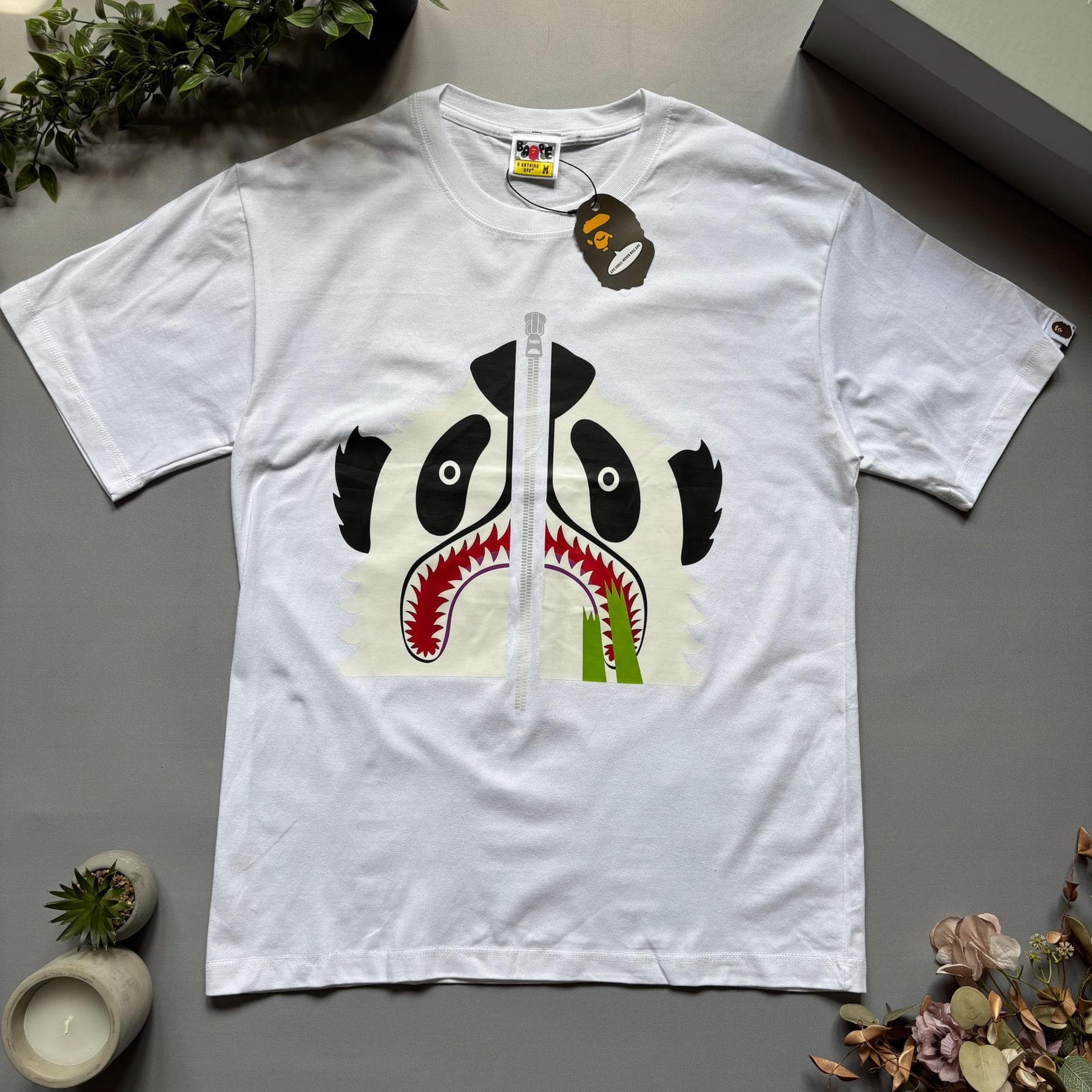 Bape Panda T-shirt White
