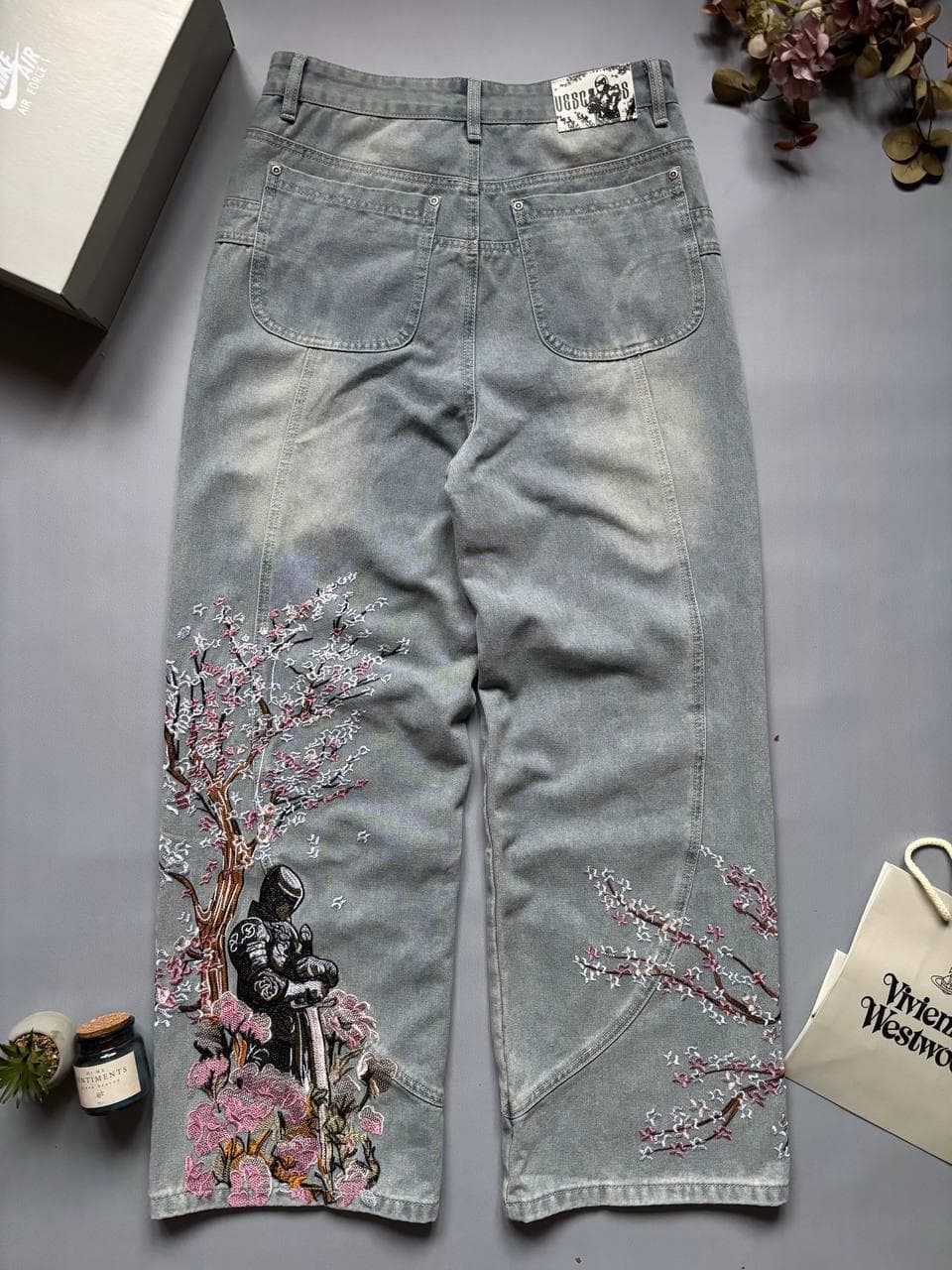 Vescartes Knight Jeans Blue