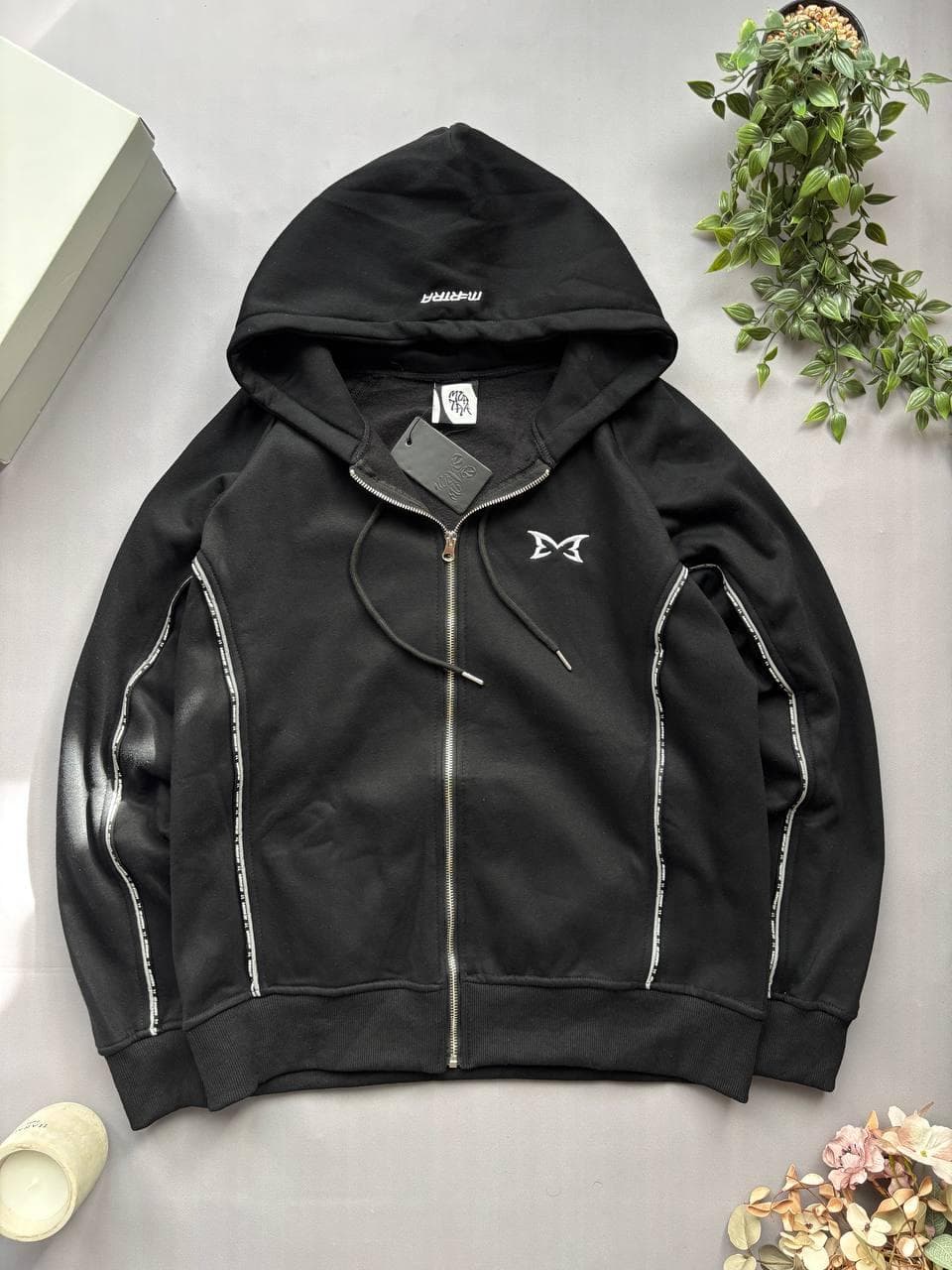Mertra Zip hoodie Black, photo 4
