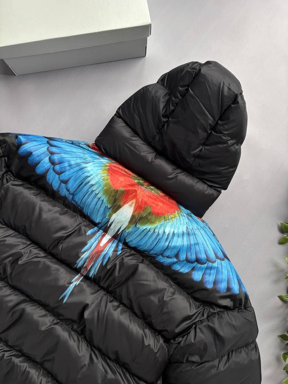 Marcelo Burlon Puffer jacket Blue, photo 5