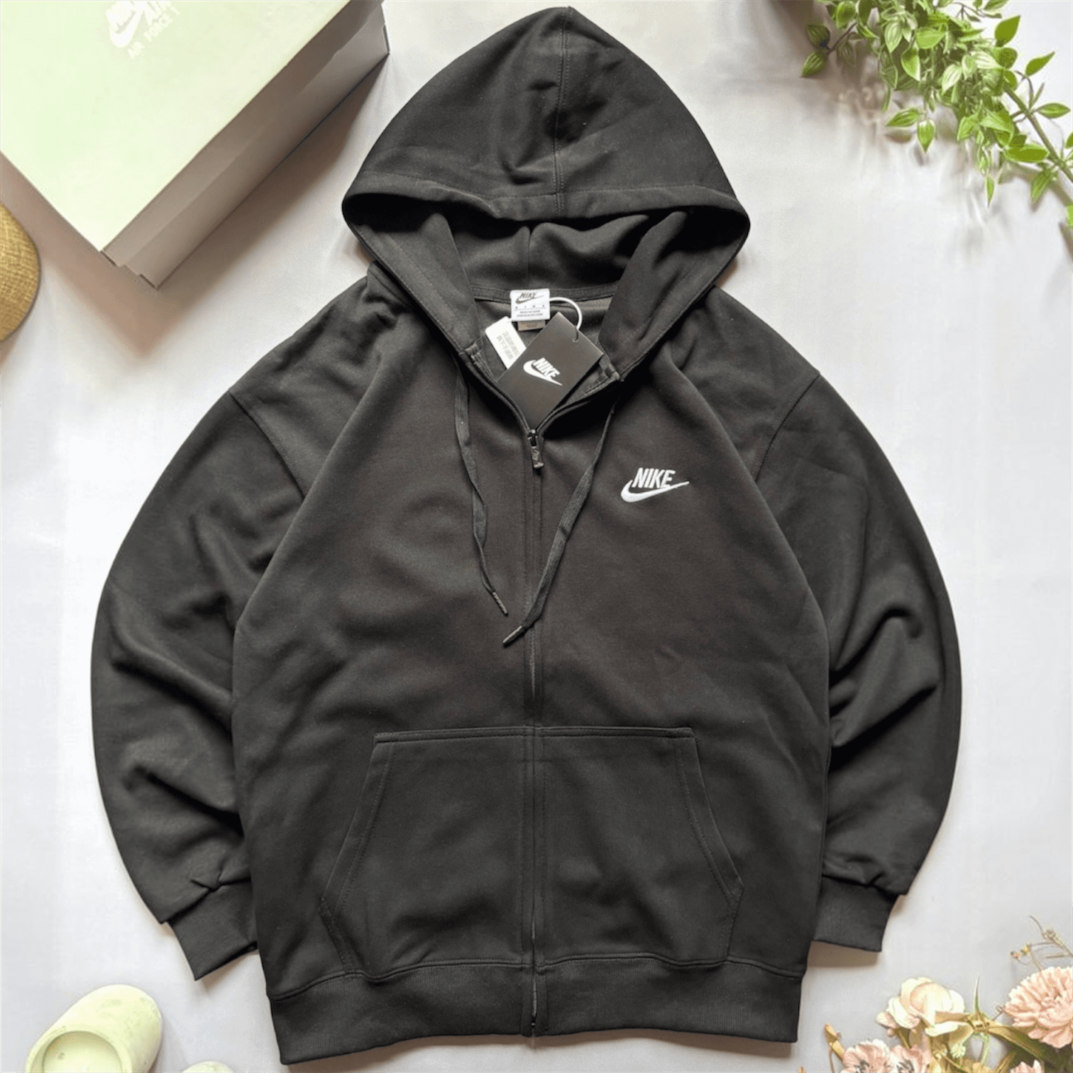 Nike Zip hoodie Black