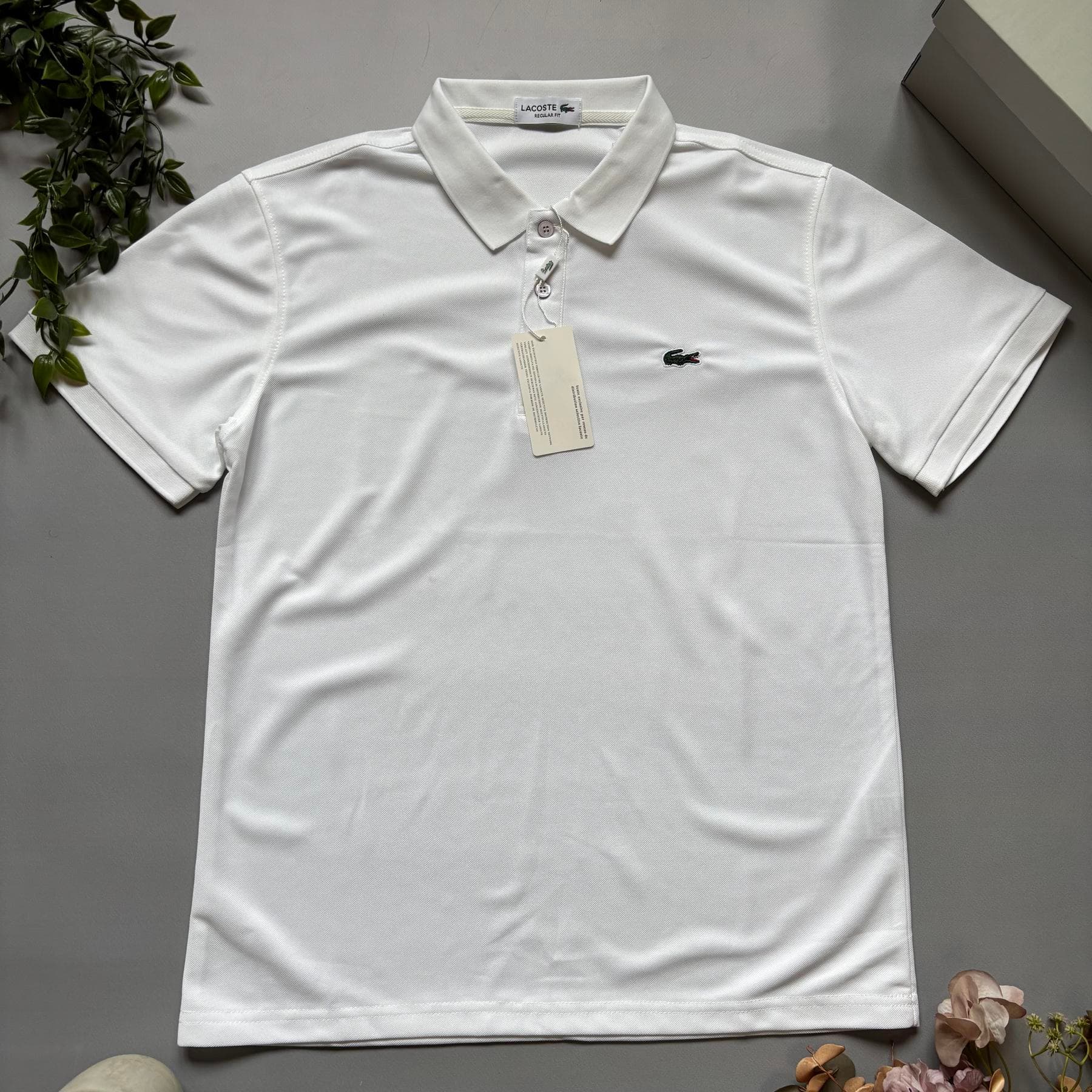 Lacoste Поло Білий