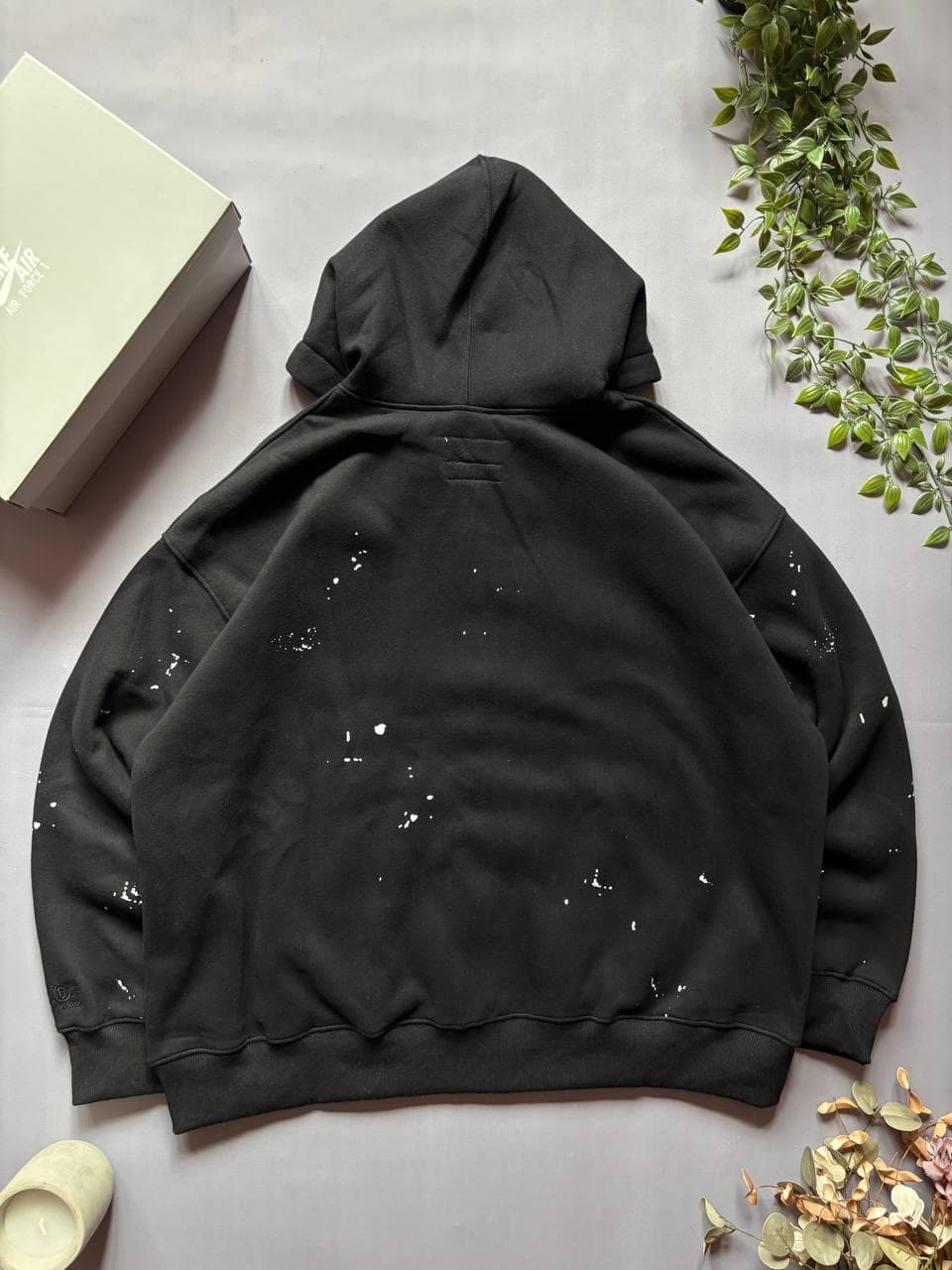 Supreme x Maison Margiela Zip hoodie Black, photo 2