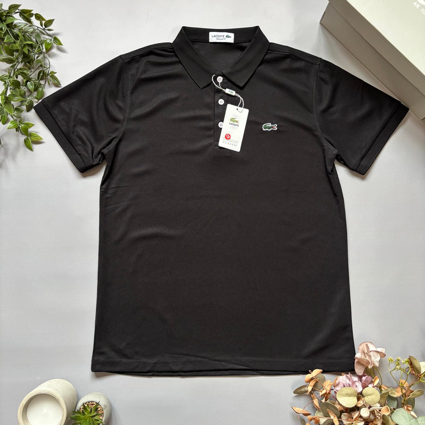 Lacoste Поло Black