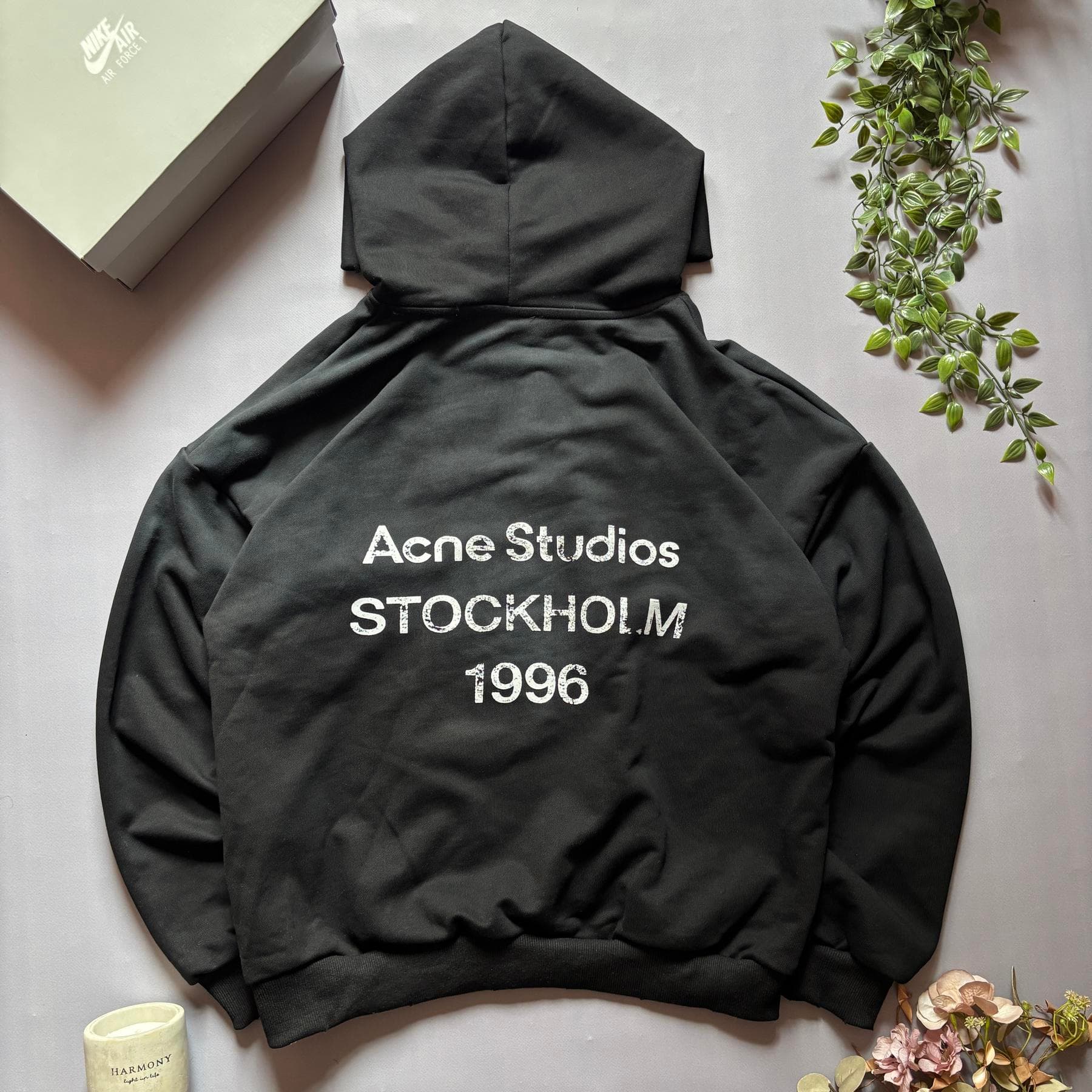 Acne Studios Hoodie Чорне