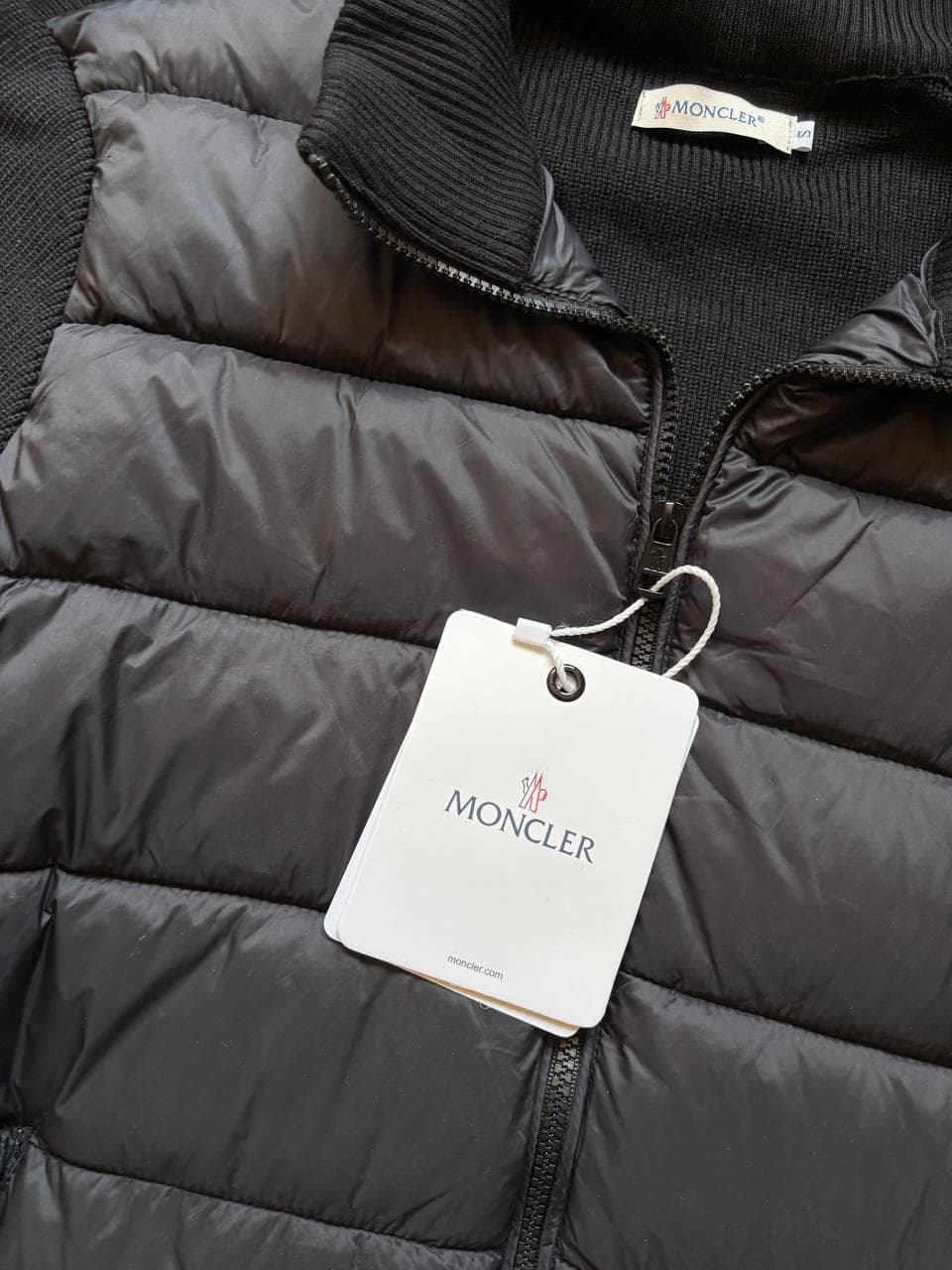 Moncler Jacket Cardigan Black, photo 5