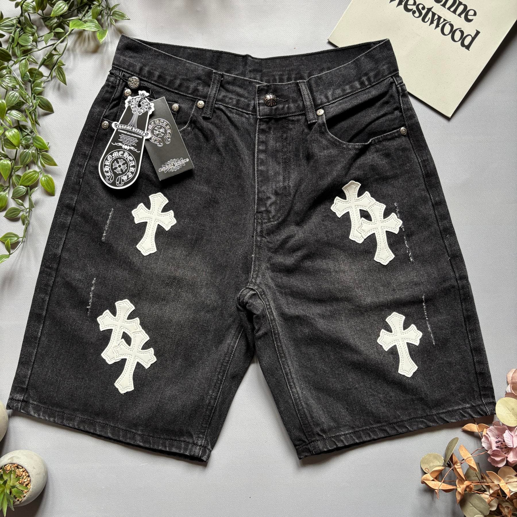 Chrome Hearts Джинсові Shorts