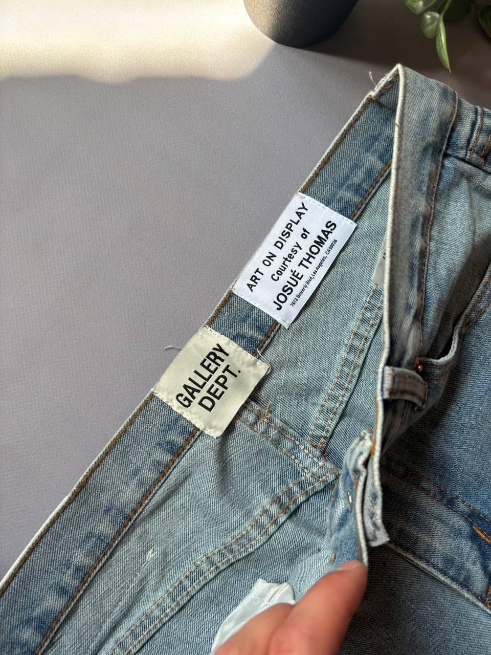 Gallery Dept Flared Jeans Блакитні, photo 3
