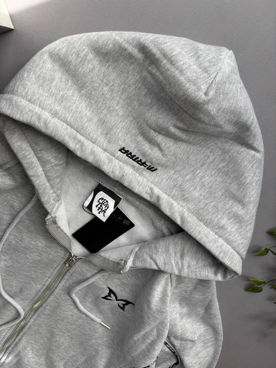 Mertra Zip hoodie Grey, photo 5