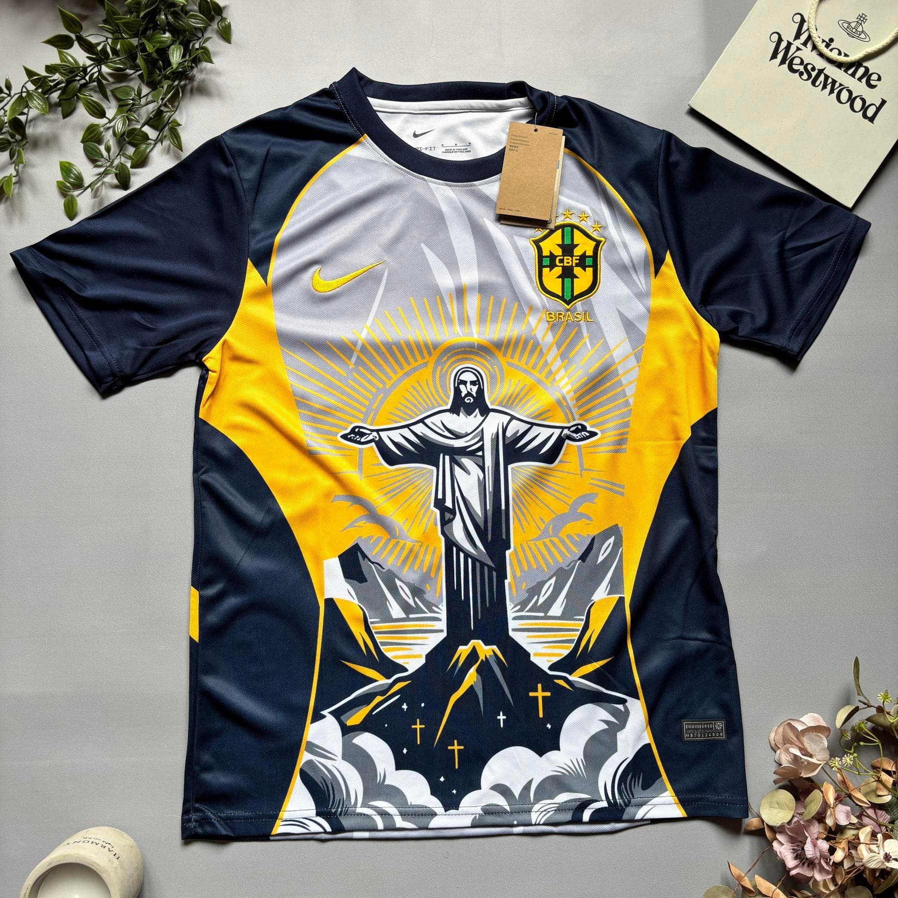 T-shirt Nike Brazil Нова Жовта