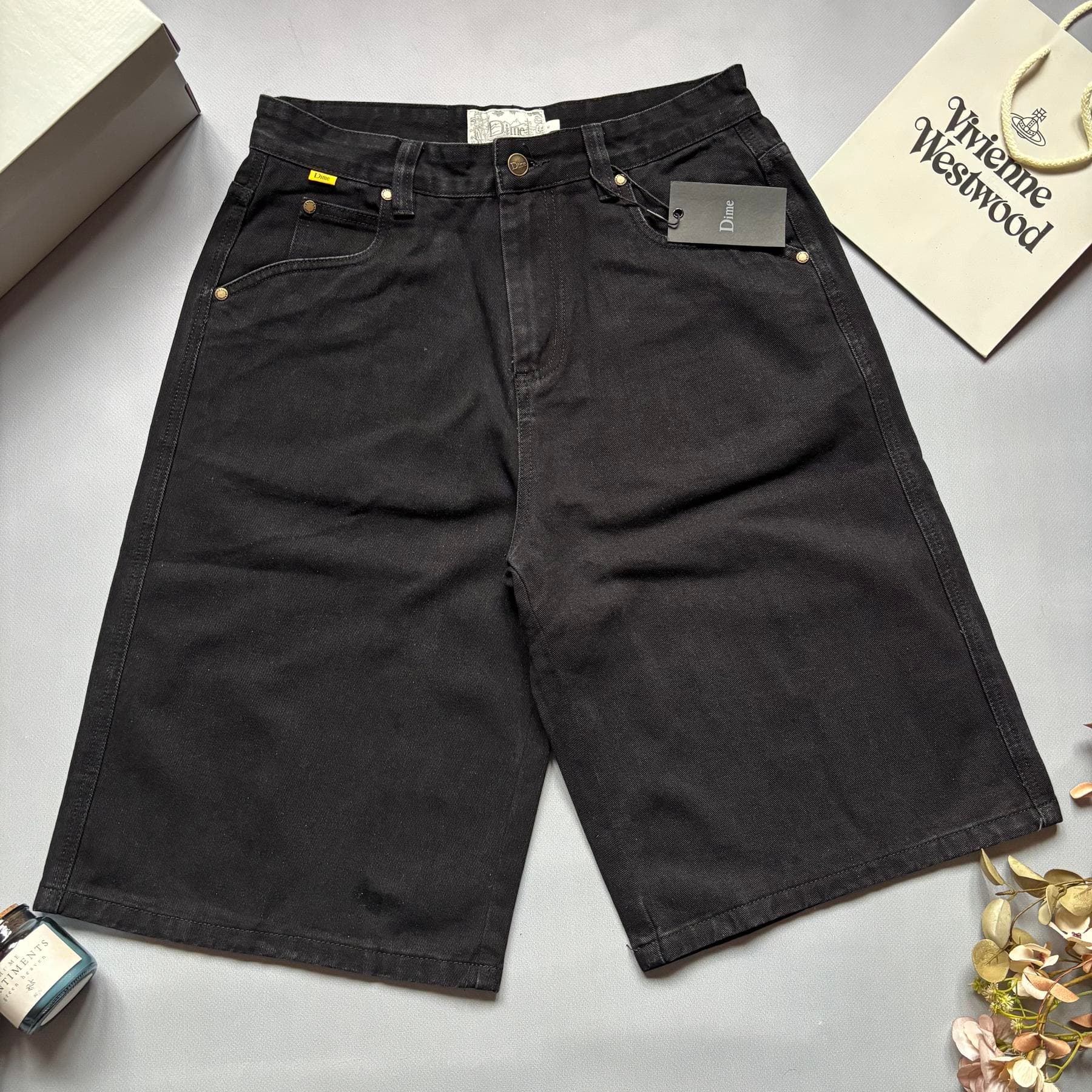 Dime Shorts Black