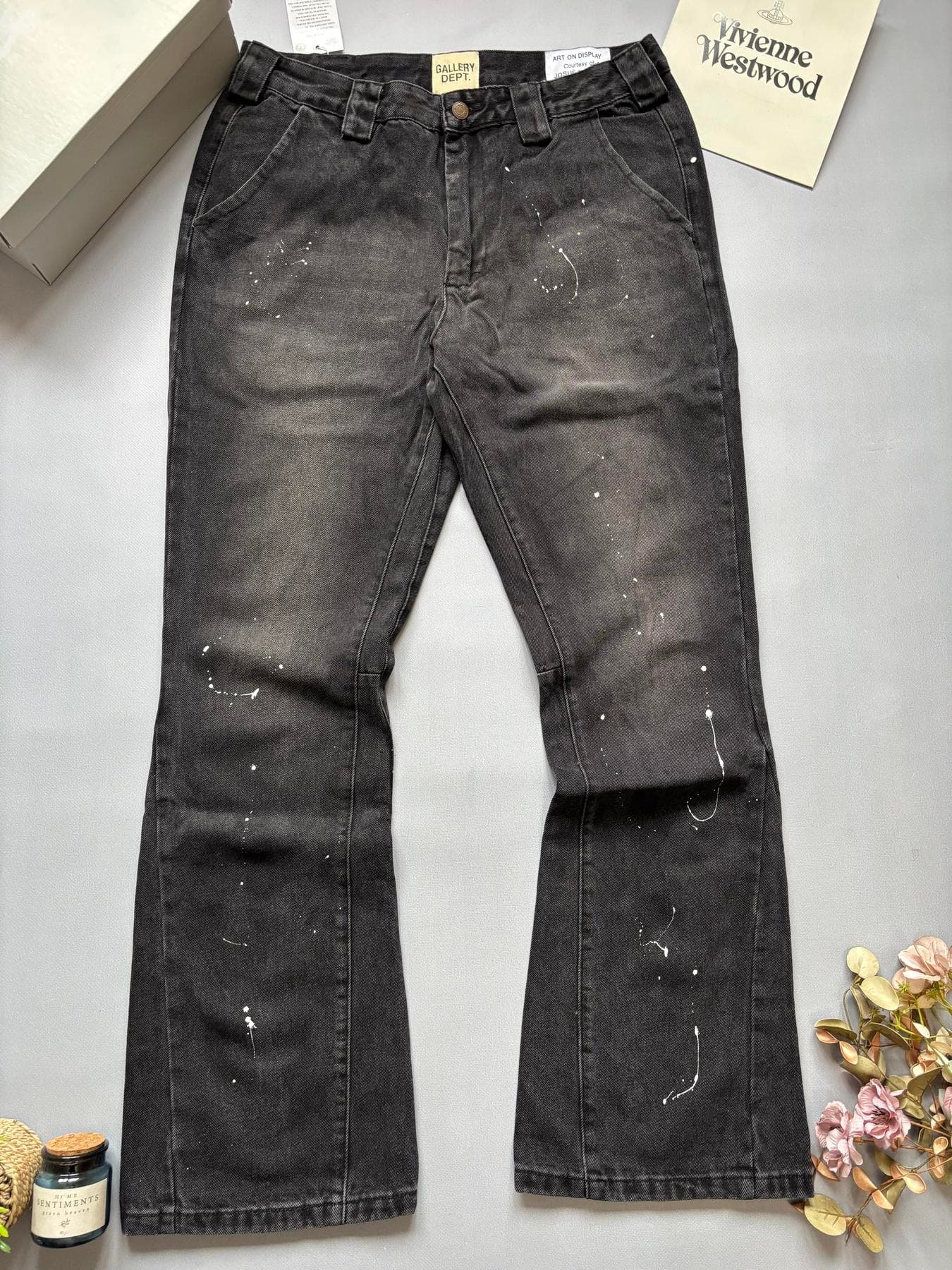 Gallery Dept Flared Jeans with фарбою 601