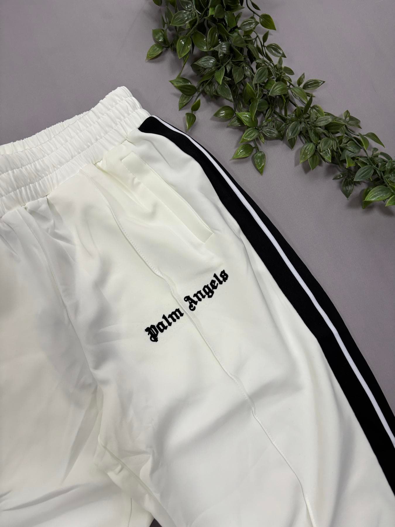 Palm Angels Pants White, photo 2