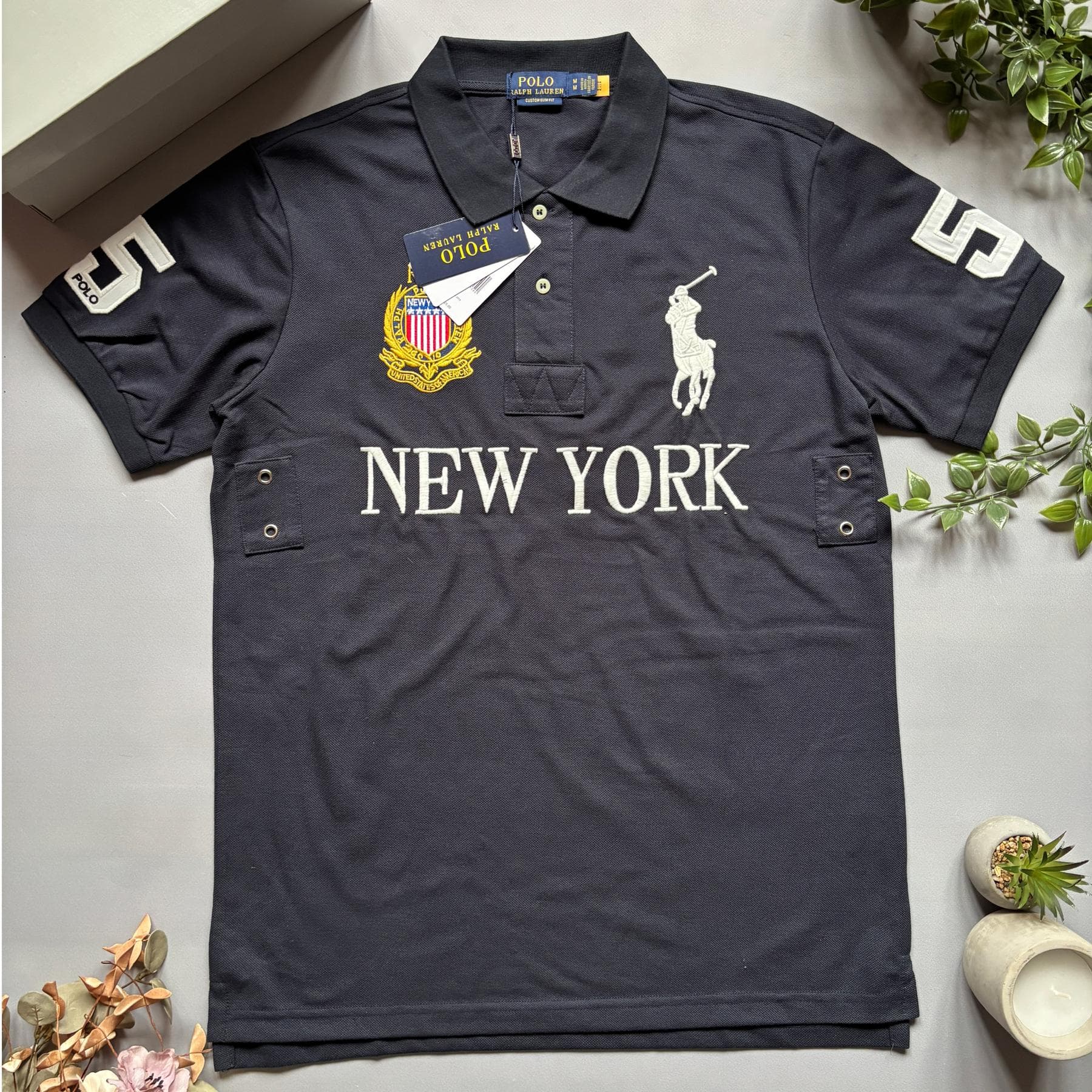 T-shirt Polo New York Blue
