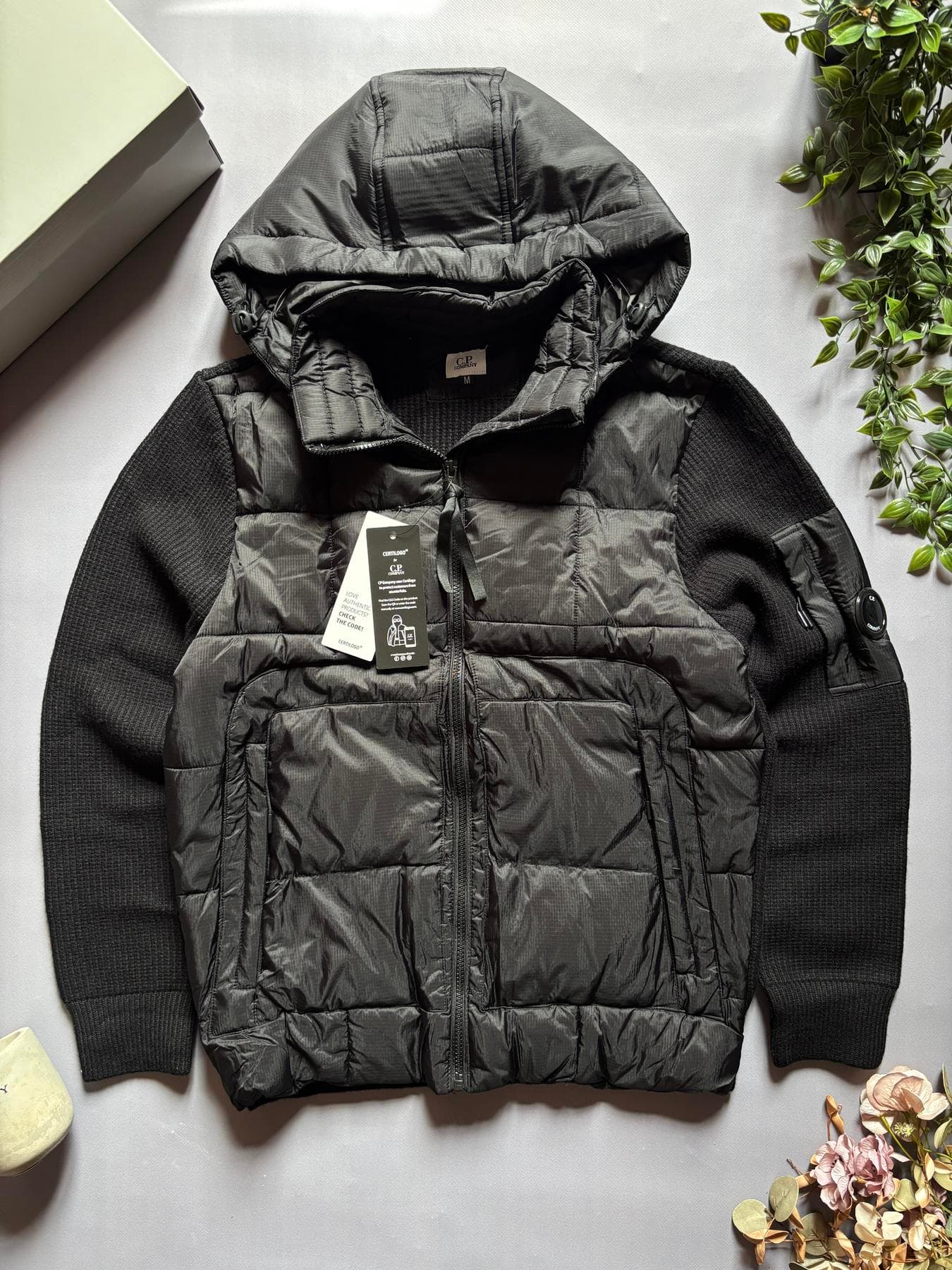 CP Company Jacket Cardigan Black