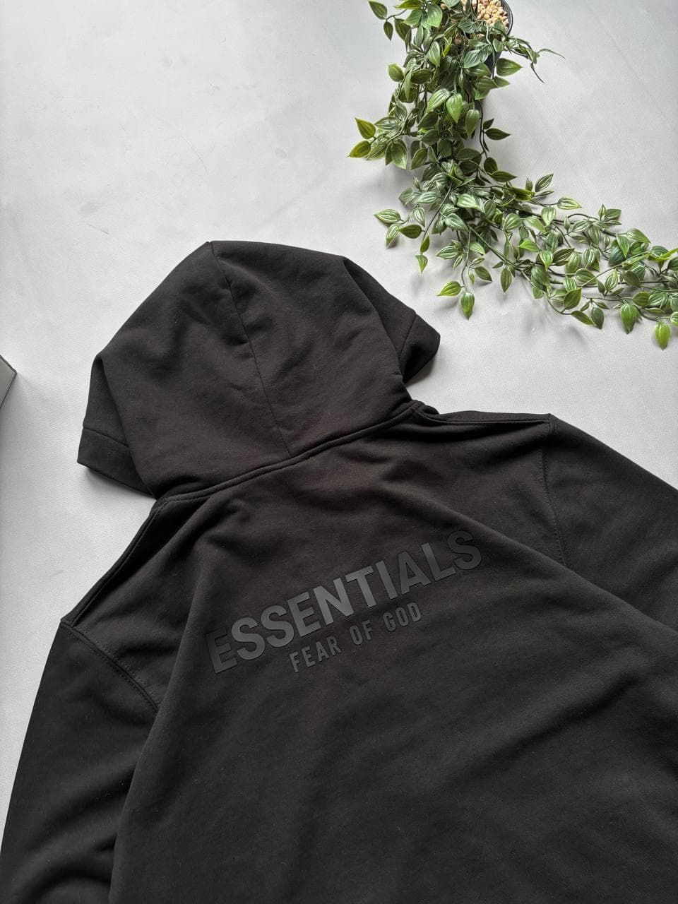 Essentials Zip hoodie Black, photo 4