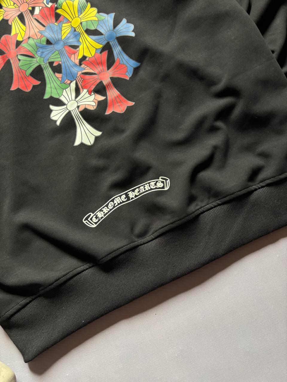 Chrome Hearts Кольорові Хрести Зіп Hoodie, photo 3