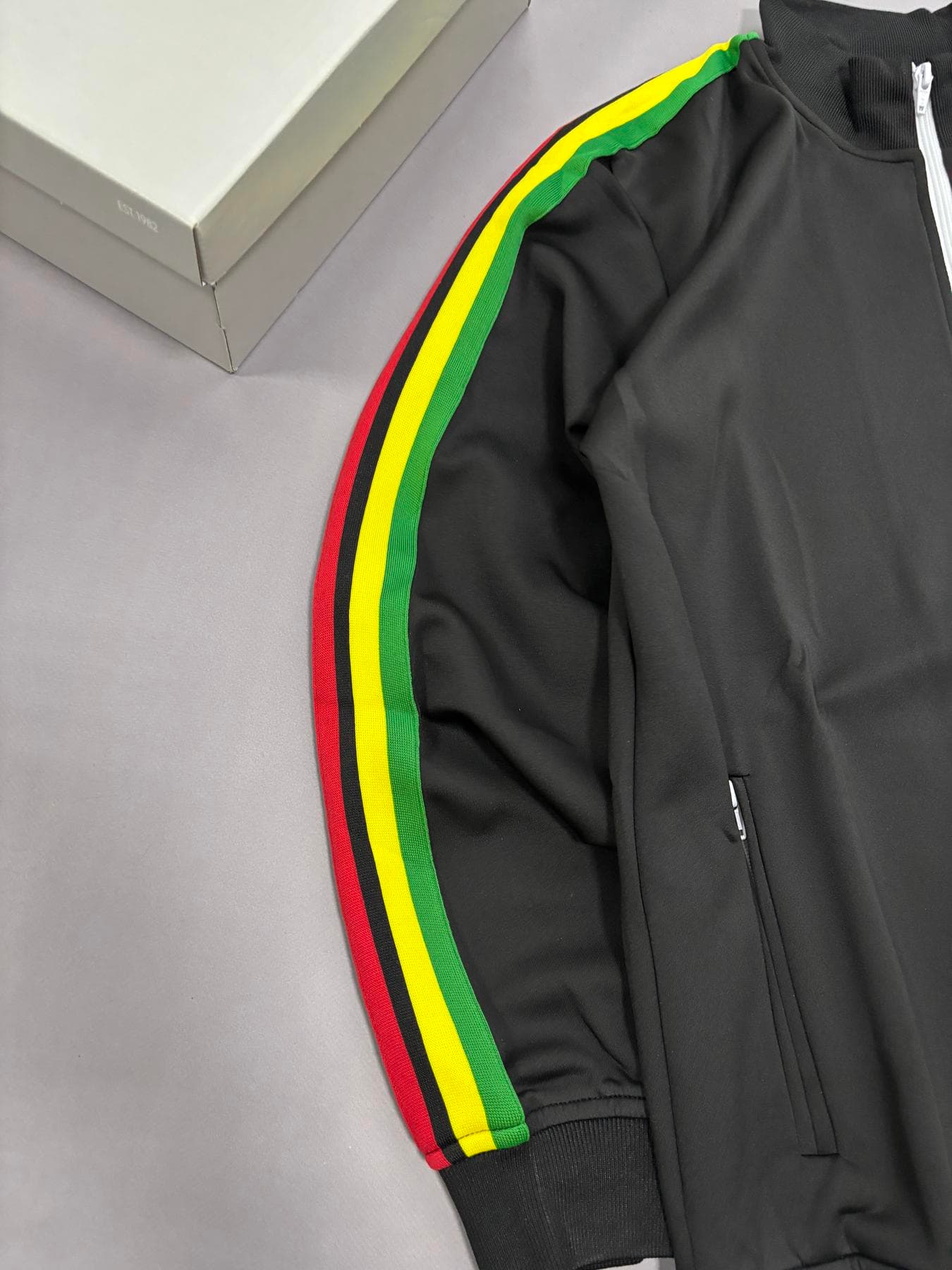 Palm Angels Zip hoodie Ямайка, photo 3
