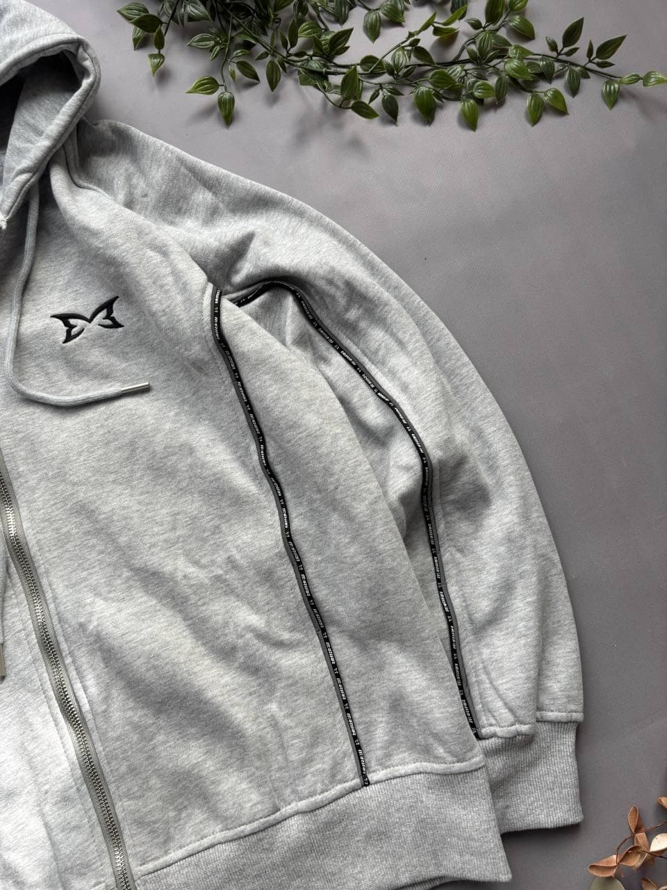 Mertra Zip hoodie Grey, photo 3