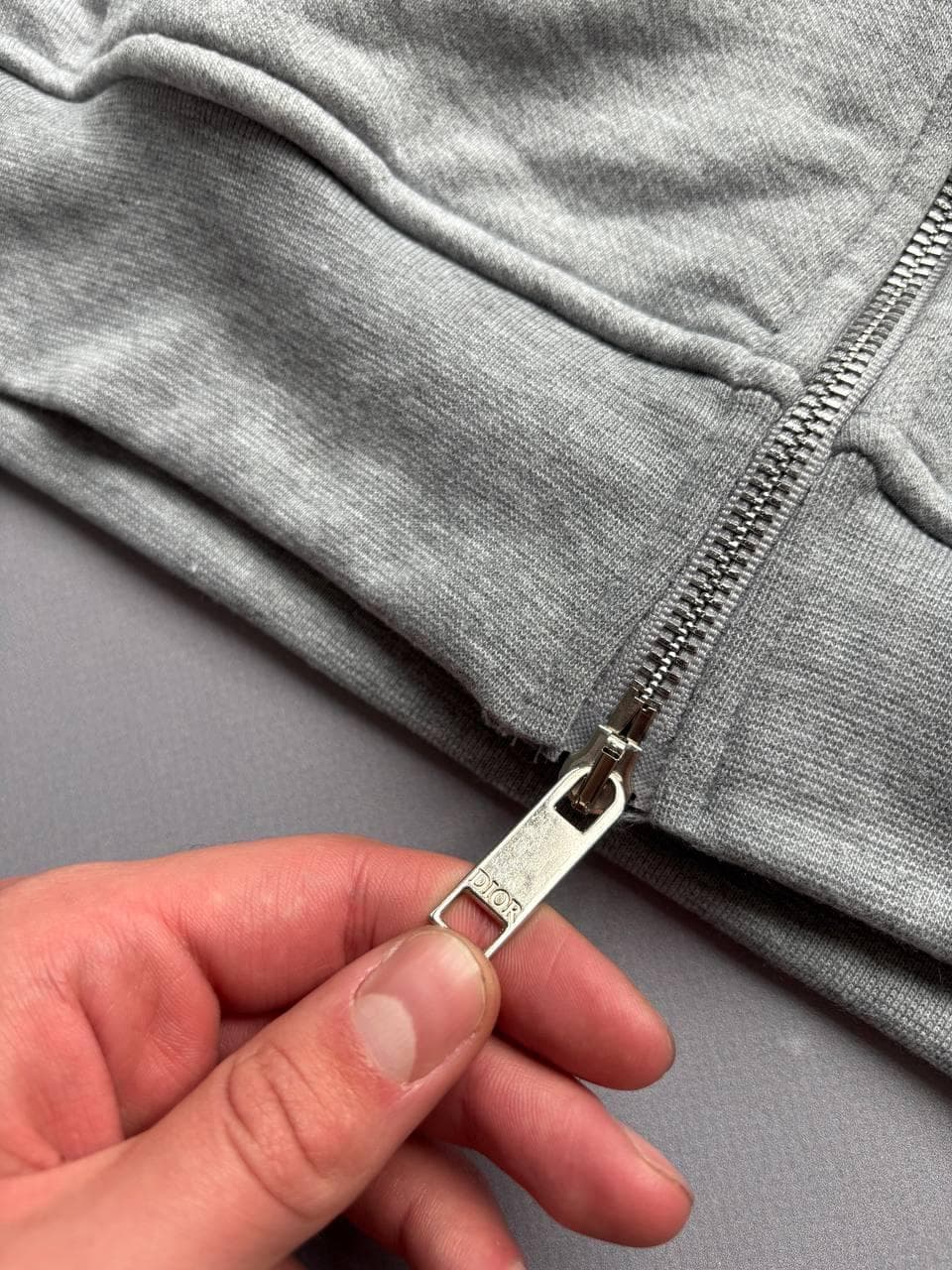 Dior Zip hoodie Grey, photo 5