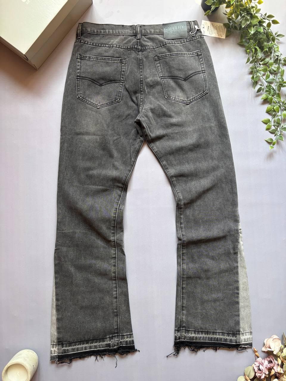 Gallery Dept Flared Jeans Темно Grey, photo 2